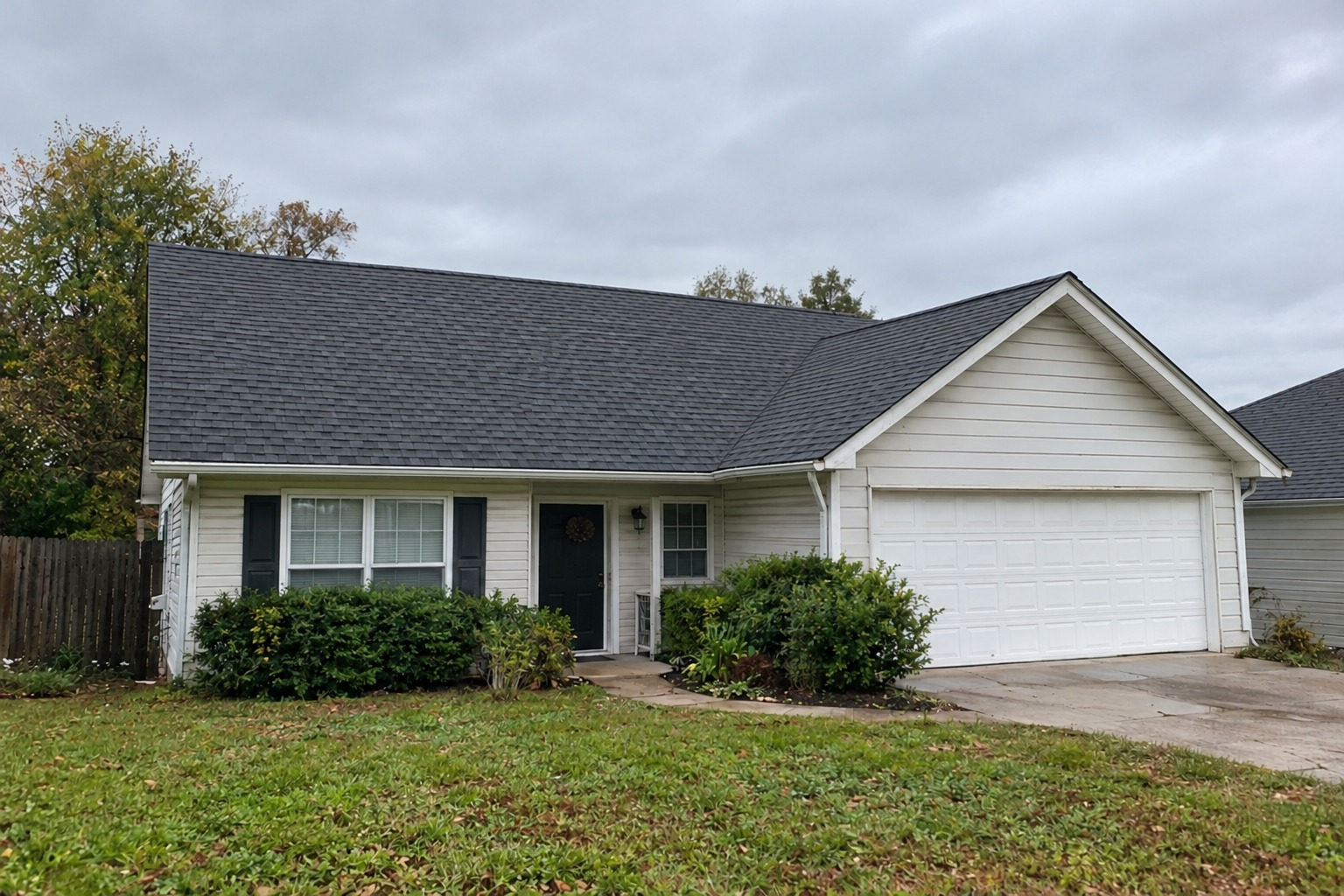 After: Shingle roof replacement - RC Exteriors Pasco
